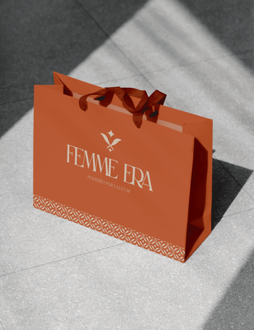 Shopping Bag on Street Mockup